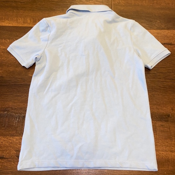 NEW OLD NAVY BABY BLUE POLO SHORT SZ M (8) KNIT PIQUE UNIFORM PREPPY - Picture 6 of 7